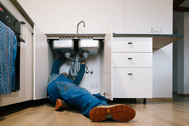 Professional Pipe Repair technician working in Albany, OR